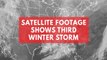 NOAA satellite footage shows third storm 'Skylar' approaching northeast