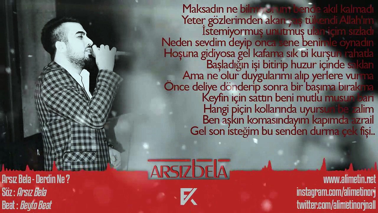 Arsız Bela - Derdin Ne DerdinNe (Official Audio) (2018) - Dailymotion Video