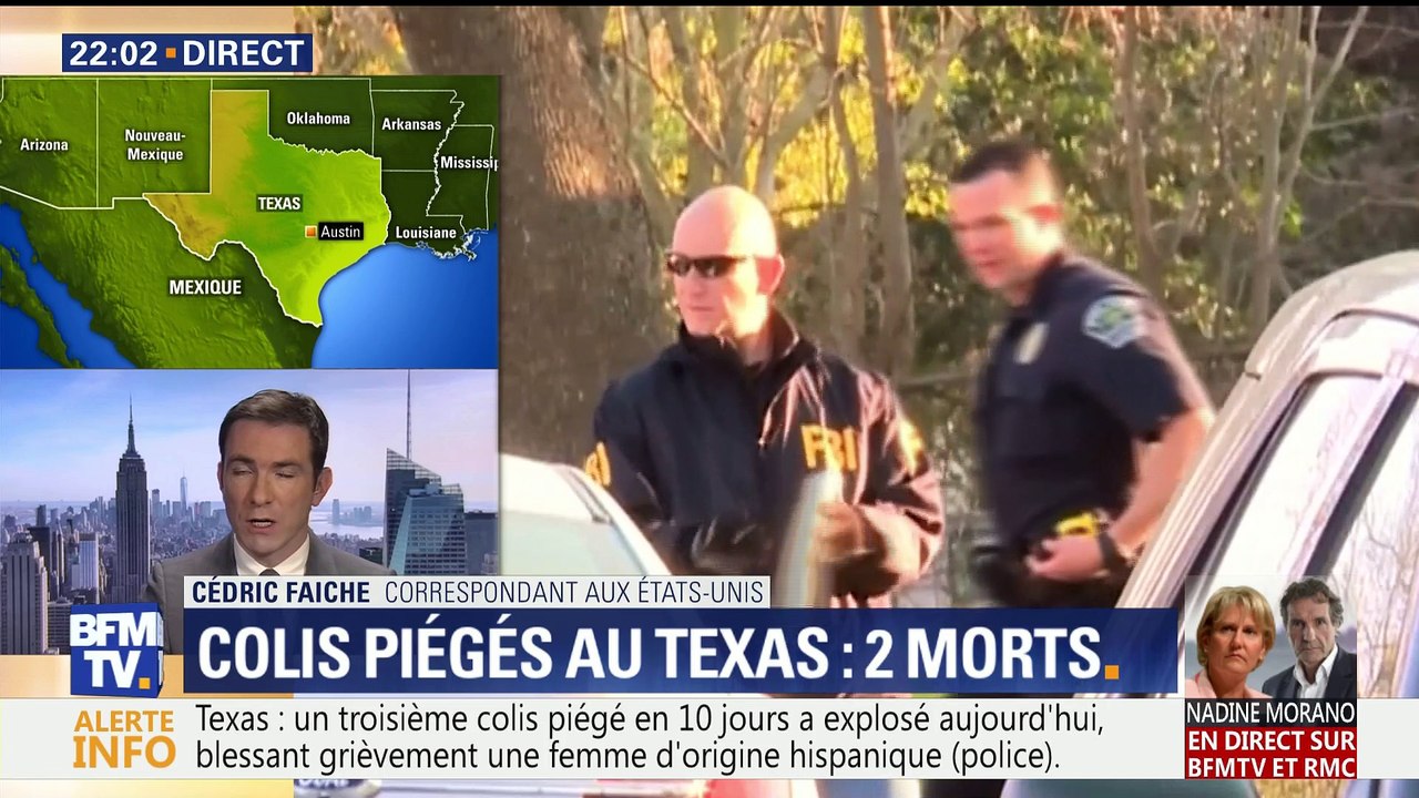 Texas: deux morts dans des explosions aux colis piégés (1/3)