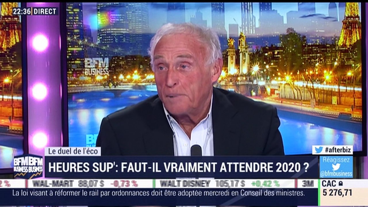 Le duel de l'éco: Faut-il vraiment attendre 2020 pour appliquer l'exonération des heures supplémentaires ? - 12/03