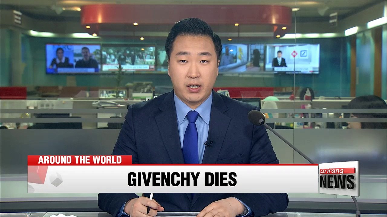 Iconic French fashion designer Hubert de Givenchy dies at 91
