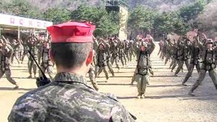 US Marines Get a Taste of South Korean Style Military Training