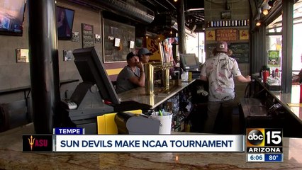Fans, businesses feeling hype around Sun Devils appearance in the NCAA tournament