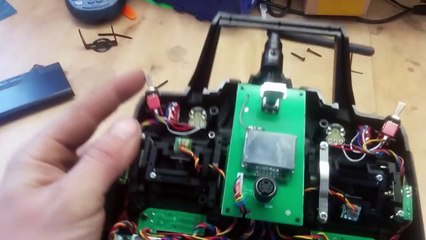 Add 3 button switch on Flysky FS-T6