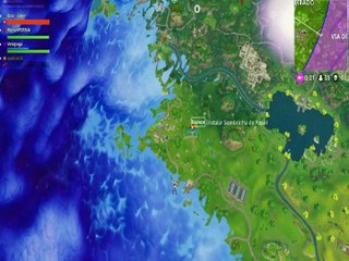 O Homem que não caia... Bugs do Fortnite