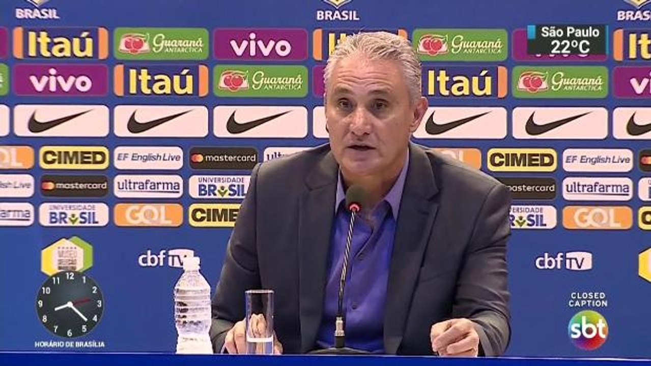 Tite divulga os convocados para amistosos contra Rússia e Alemanha