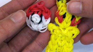 Pokeball Charm Rainbow Loom Tutorial