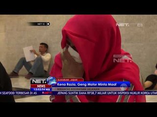 Kena Razia Geng Motor Minta Maaf  NET 12
