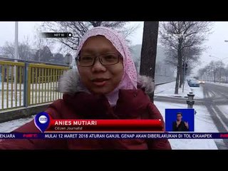 Tebar Garam Antisipasi Salju  NET 10