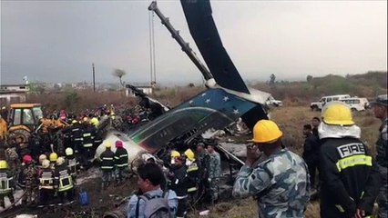 40 killed in plane crash near Nepal airport