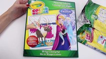 Disney Frozen Crayola Color Wonder Magical Paint - Toy Videos