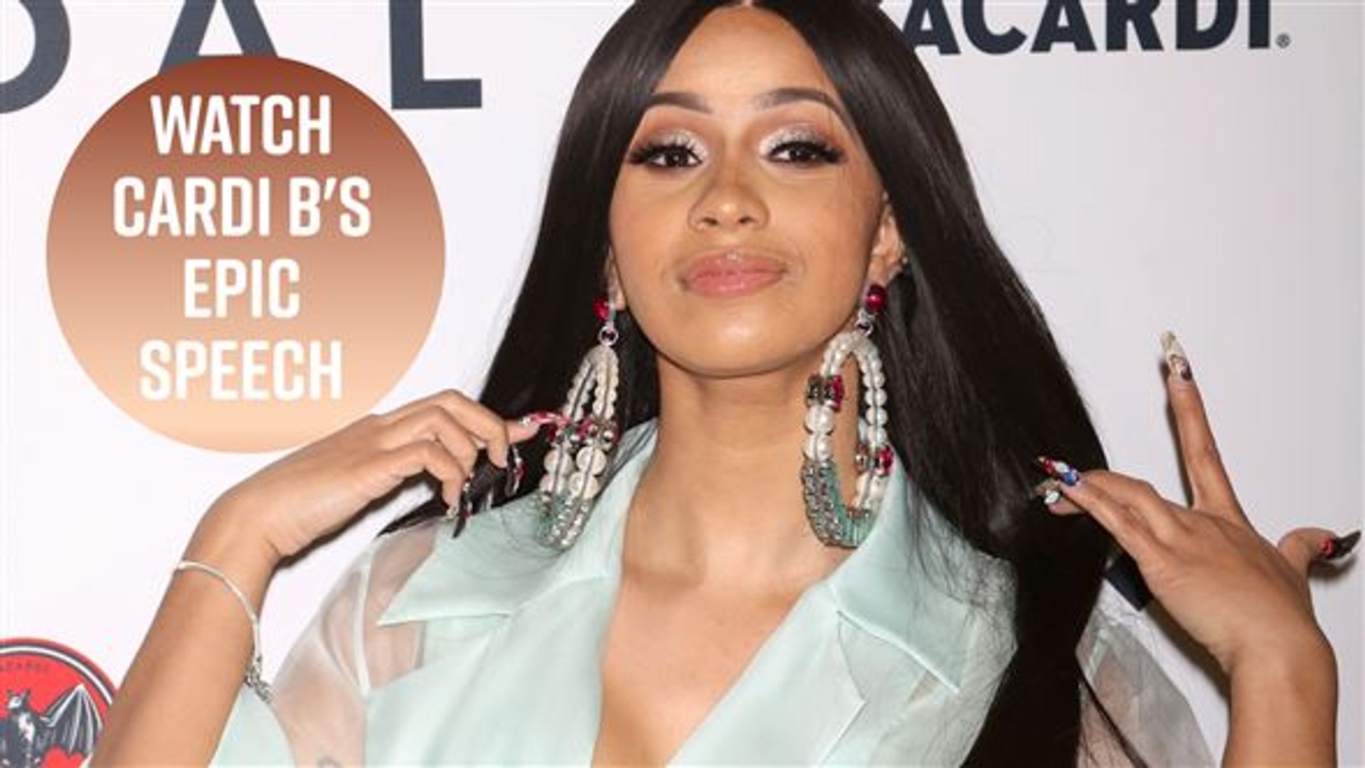 ⁣Here's why Cardi B loves her haters