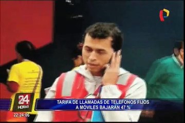 Osiptel reducirá en un 47% las tarifas de llamadas de fijo a móvil