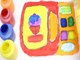 Learn Colors Toy Microwave Drawing & Coloring, Squishy Balls & Play Doh Popsicle Ice Cream for kids