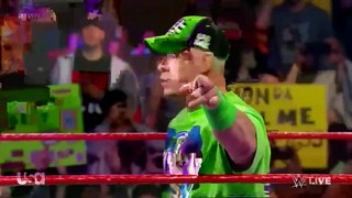 John Cena ChALLENGE 2 Undertaker WM - WWE RAw 12th march 2018