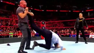 Ronda Rousey & Kurt Angle Attacked Triple H - WWE RAW 12th March 2018