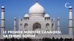 PHOTOS. Avant les Macron, d'autres people ont posé en amoureux (ou pas) devant le Taj Mahal