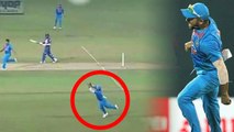 India vs Sri Lanka 3rd T20I : Suresh Raina takes a stunner catch to dismisses Gunathilaka