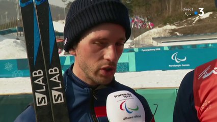 Biathlon (Malvoyants) / Anthony Chalencon "Une bonne gestion" - Jeux Paralympiques 2018