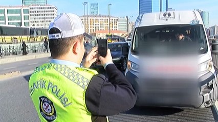Zincirlikuyu’da “bonzai” etkisindeki servis şoförü direksiyon başında sızdı
