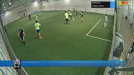 But de Clement (0-3) - ENSMATCH Vs FC BELLATOR 2 - 12/03/18 19:00 - LIGUE 3 - Poitiers Game Parc