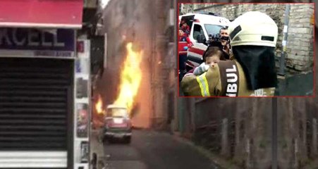 Fatih'te Doğal Gaz Borusunda Patlama: 1'i Bebek 4 Yaralı
