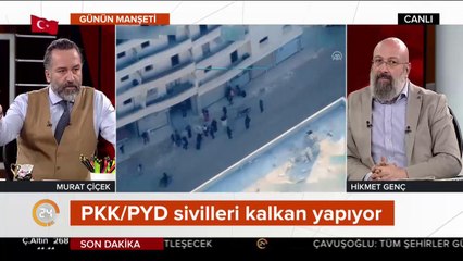 Afrin'den çıkmak isteyen sivillere YPG tehdidi