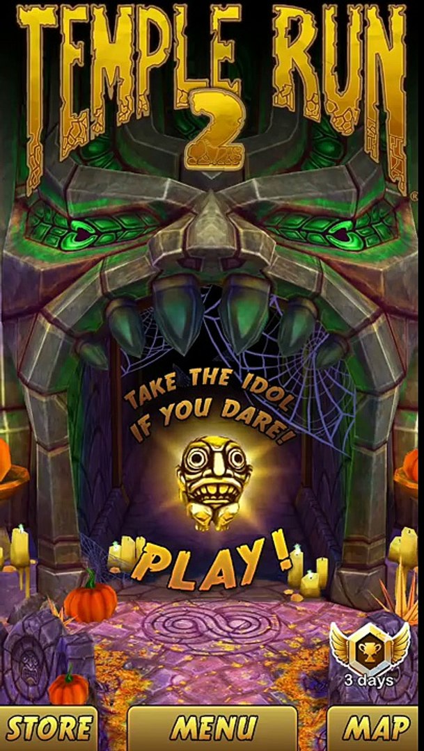 Temple Run 2 - Spooky Summit Halloween Update - iOS / Android - Gameplay  Video 