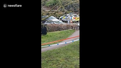 Contaminated cars removed from Salisbury police station in spy case