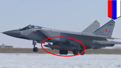 Russia test launches hypersonic Kinzhal missile