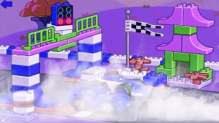 Lightning McQueen VS Francesco Bernoulli Dino Attack | Story Time Lego Cartoon Kids Game Video!