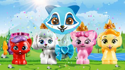 ♥ Wrong Heads Mickey Mouse Clubhouse Finger Family Nursery Rhymes LEGO Minnie Donald Duck Daisy