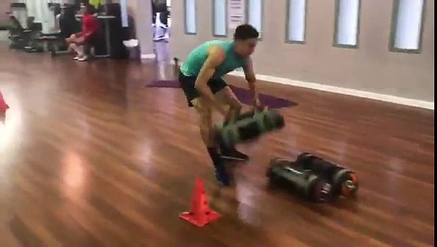 Marcos Llorente se machaca duro