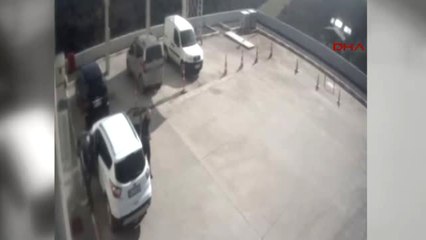 Akü Hırsızları Güvenlik Kamerasında