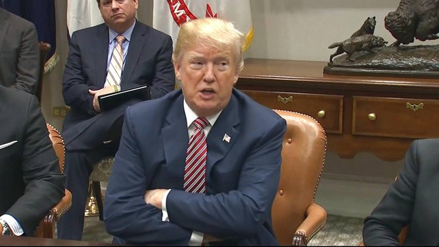 US gun control: Trump accused of bowing to NRA pressure