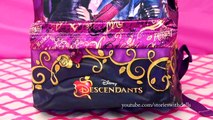 Descendants Backpack with Genie Chic Evie and Audrey, Auradon Prep Yearbook and More Surprise Toys!!
