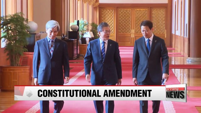 S. Korean president will table constitutional amendment motion if parliament fails to