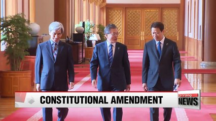 S. Korean president will table constitutional amendment motion if parliament fails to