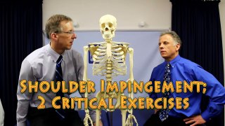Shoulder Impingement; 2 critical Exercises