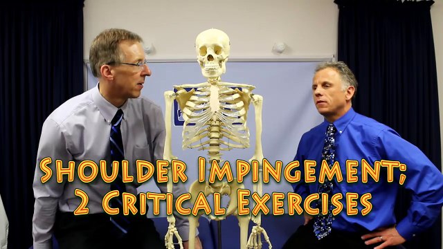 Shoulder Impingement; 2 critical Exercises