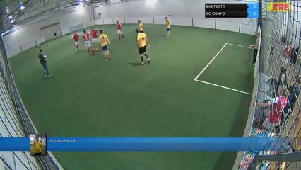 Faute de Paul - BIG TESTO Vs FC CONFO - 12/03/18 21:00 - LIGUE 3 - Poitiers Game Parc