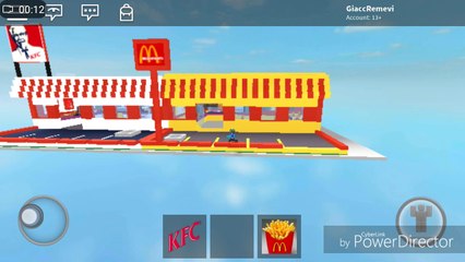 McDonald's and Kfc In Roblox