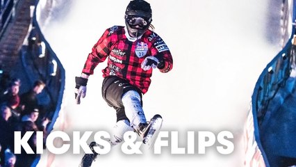 Best tricks and flips from Red Bull Crashed Ice.