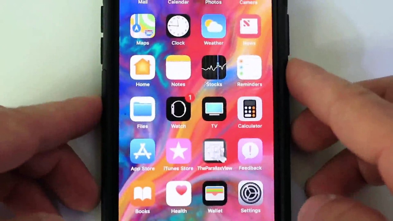 IPHONE X'te optik illüzyon