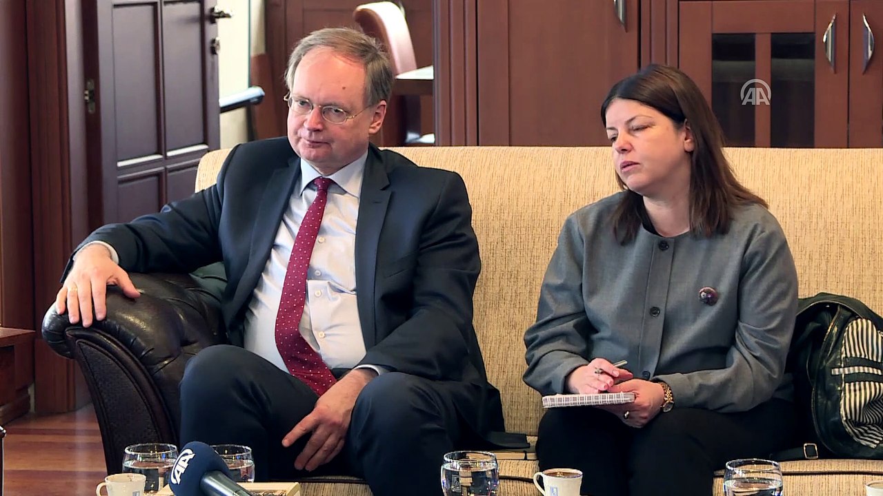 AB Türkiye Delegasyonu Başkanı Berger, Büyükşehir Belediye Başkanı Aktaş'ı ziyaret etti - BURSA