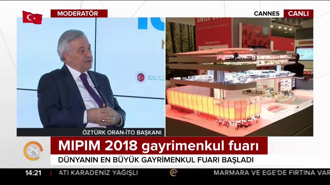 24 TV MIPIM 2018'de