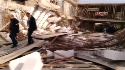 Kahramanmaraş-İnşaatta Göçük 8 Yaralı