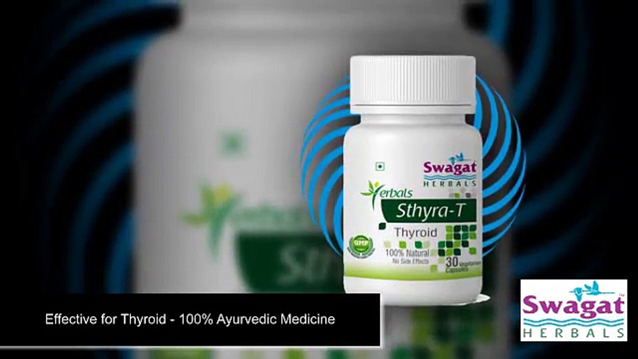 sthyra-t capsules - Thyroid Medicine from Swagat Herbals
