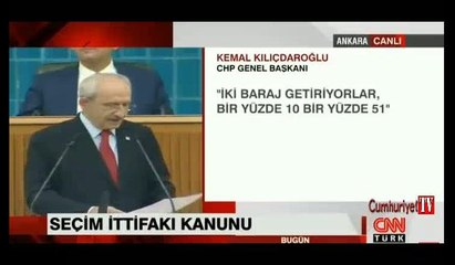 Kılıçdaroğlu: İttifak yasasını çıkardılar... Bu yasa teklifinin 7 özelliği var