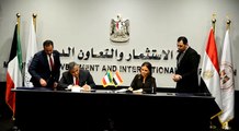 مصر والكويت توقعان 5 اتفاقيات لدعم برنامج تنمية سيناء